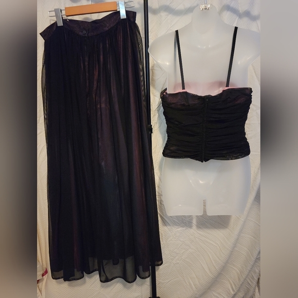 JS Collections Black Strapless Dress - Picture 11 of 11